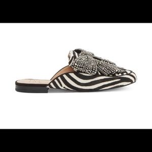 I.N.C Gannie Zebra Mule